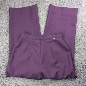 Vintage Levis Pants Women 27x25 Purple Straight Leg Chino White Tab High Rise